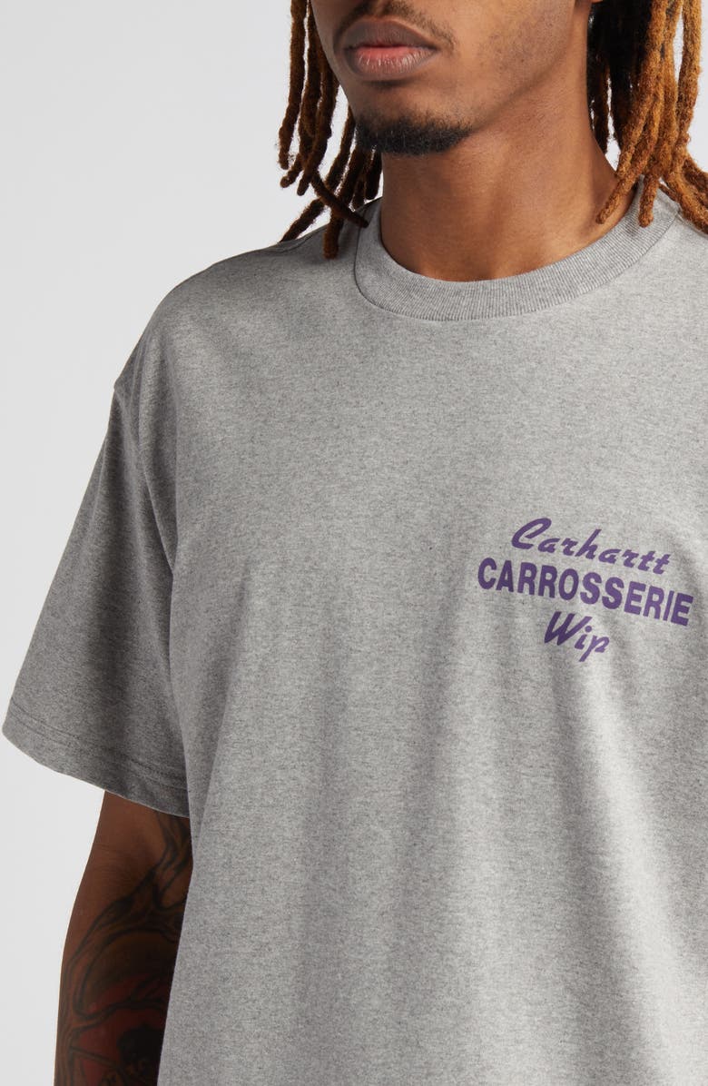Carhartt Work In Progress Mechanics Organic Cotton Graphic T-Shirt, Alternate, color, 