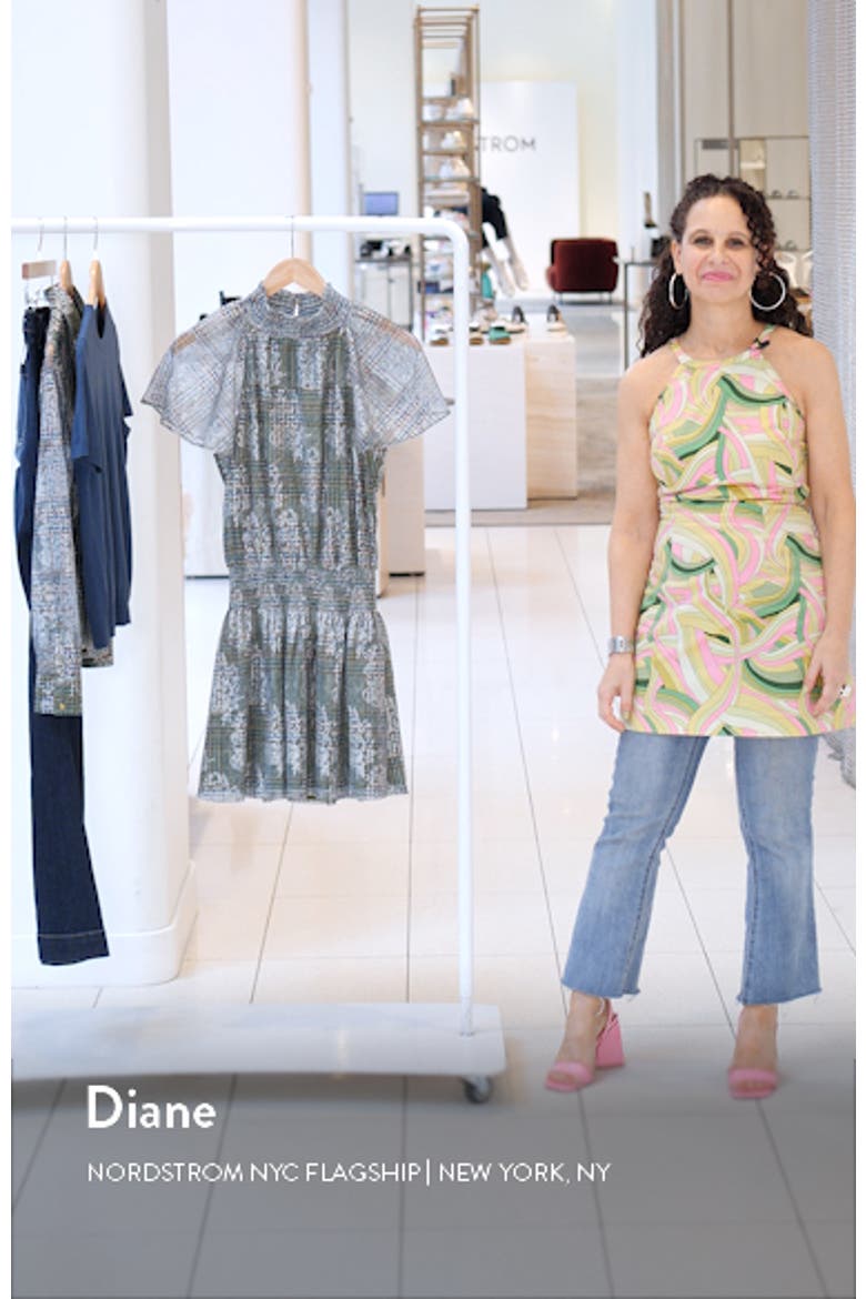 Arizons Mixed Print Minidress video