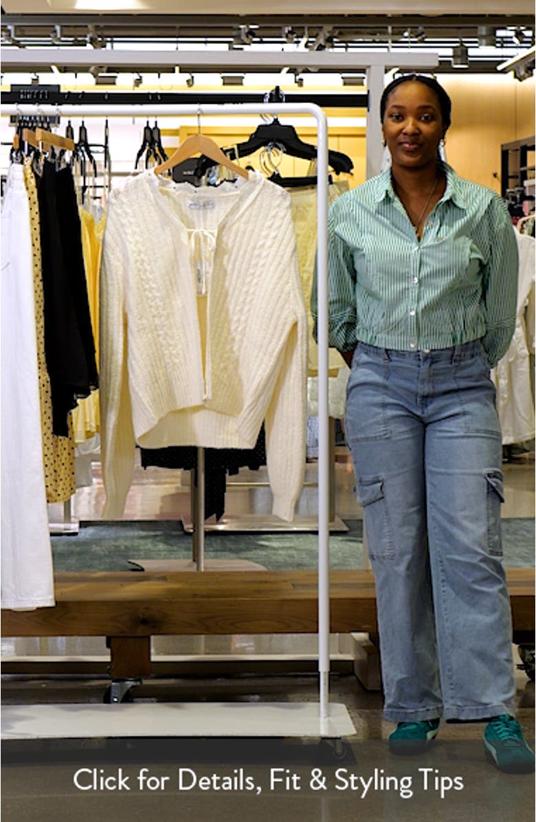 Silvie Tie Front Cardigan, sales video thumbnail