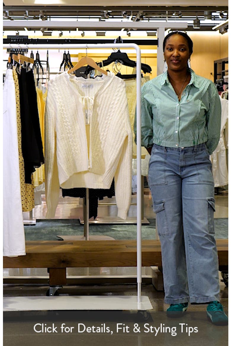 Silvie Tie Front Cardigan video