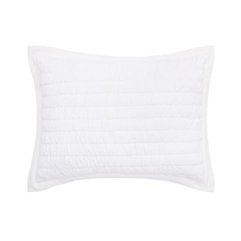 20" x 26" Elodie Dove Cotton Standard Sham - Machine Washable