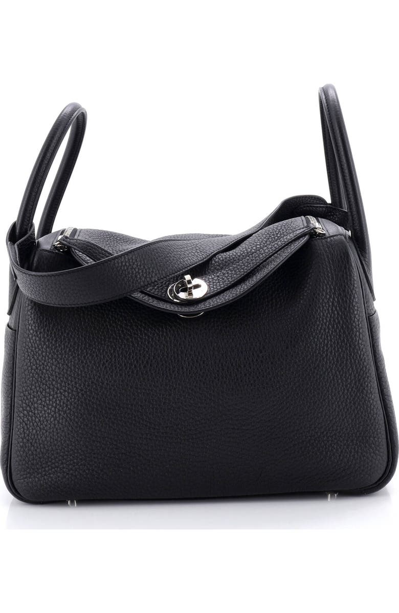 Pre-Owned Hermes Lindy Bag Clemence 30, Main, color, Noir