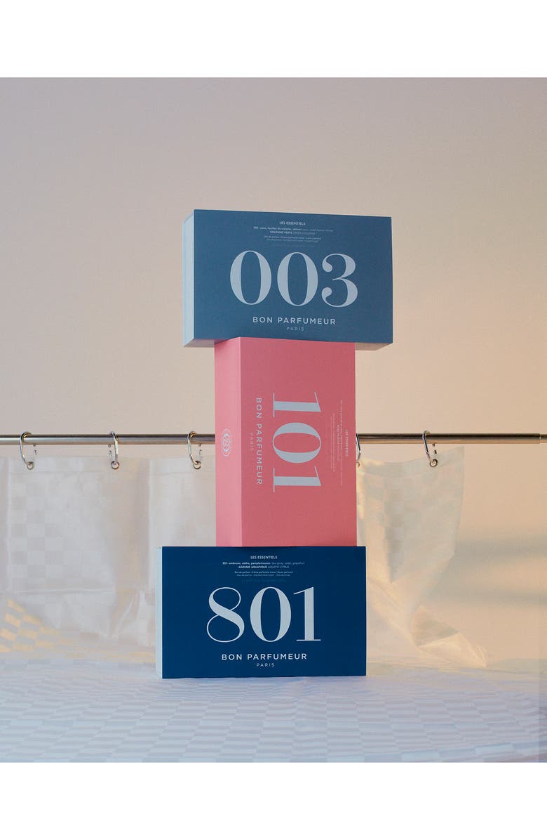 Bon Parfumeur 801 Sea Spray, Cedar & Grapefruit Eau de Parfum Set $90 Value, Alternate, color, 