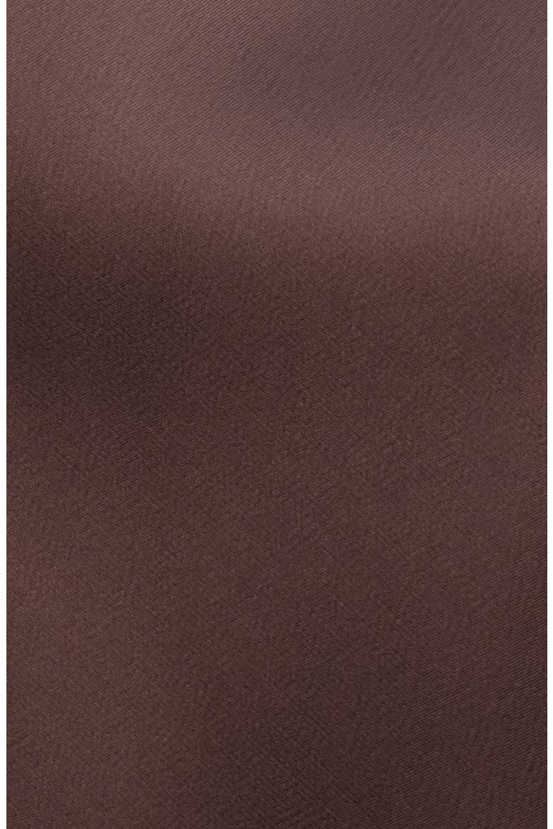 Lace Trim Satin Camisole, Alternate, color, BROWN SEAL