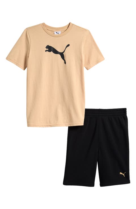 Kids' Logo Graphic T-Shirt & Shorts Set (Big Kid)