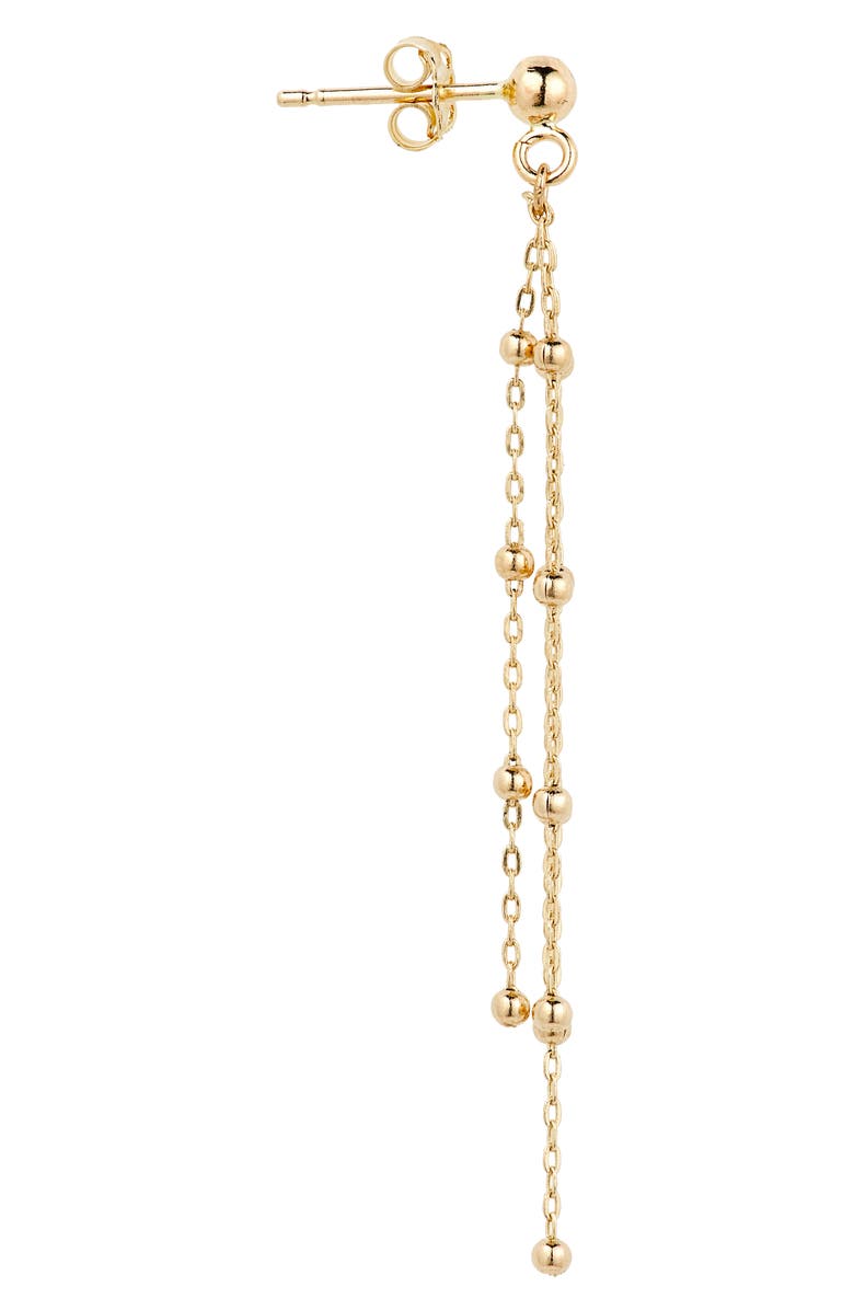 Bony Levy 14K Gold Beaded Fringe Drop Earrings, Alternate, color, 
