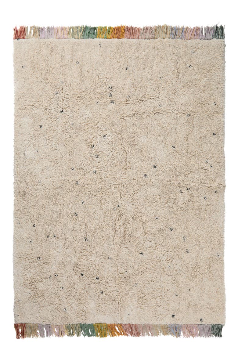 Stardust Cotton Blend Washable Rug, Main, color, NATURAL
