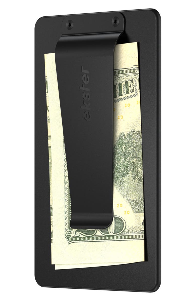 EKSTER MagSafe Cash Clip Backplate, Main, color, Black