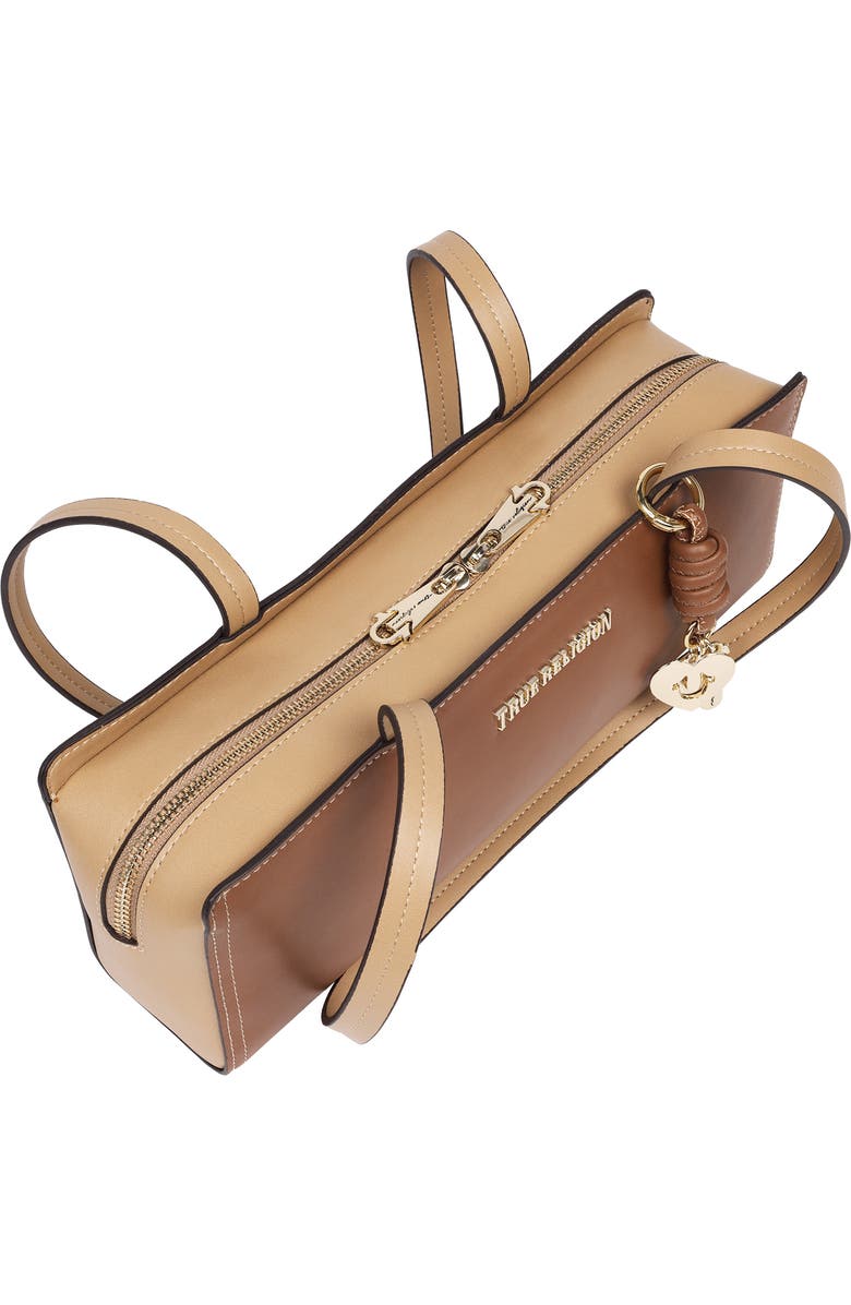 True Religion East/West Satchel Bag, Alternate, color, Cognac