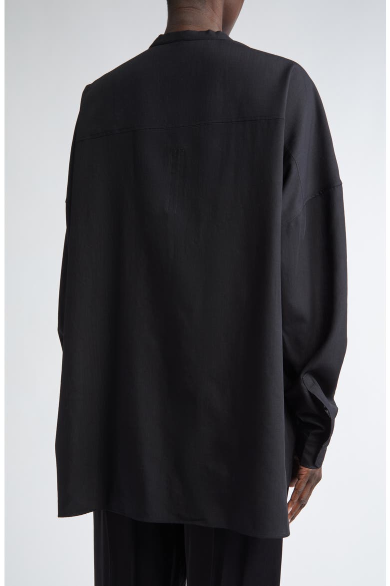Lido Larry Virgin Wool Shirt, Alternate, color, BLACK