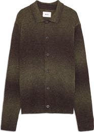 NN07 Thor Gradient Bubble Stitch Cardigan