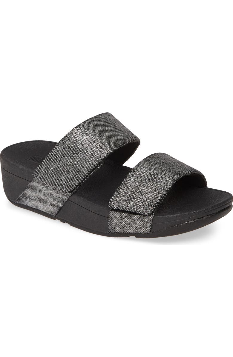 FitFlop Mina Shimmer Slide Sandal, Main, color,
