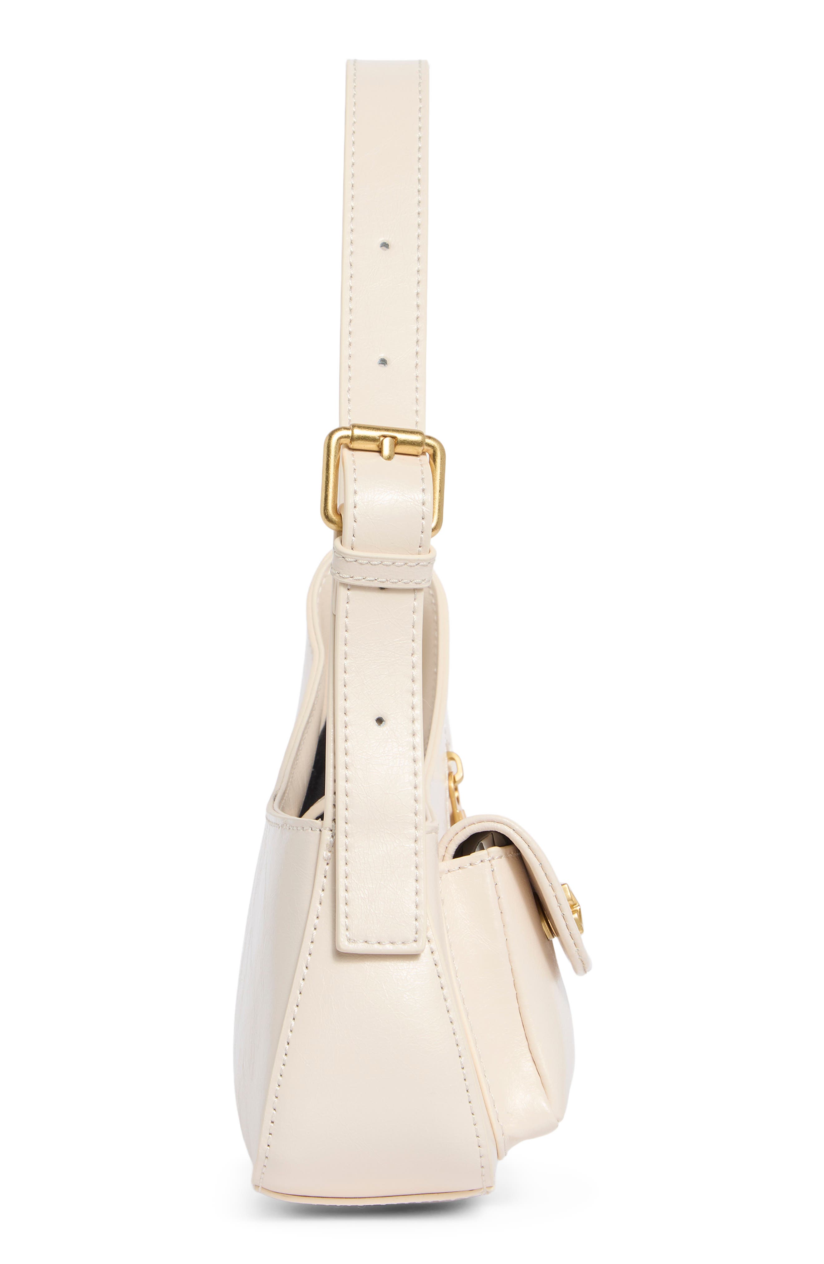 Off-White Jitney Hobo Bag, Alternate, color, Cream