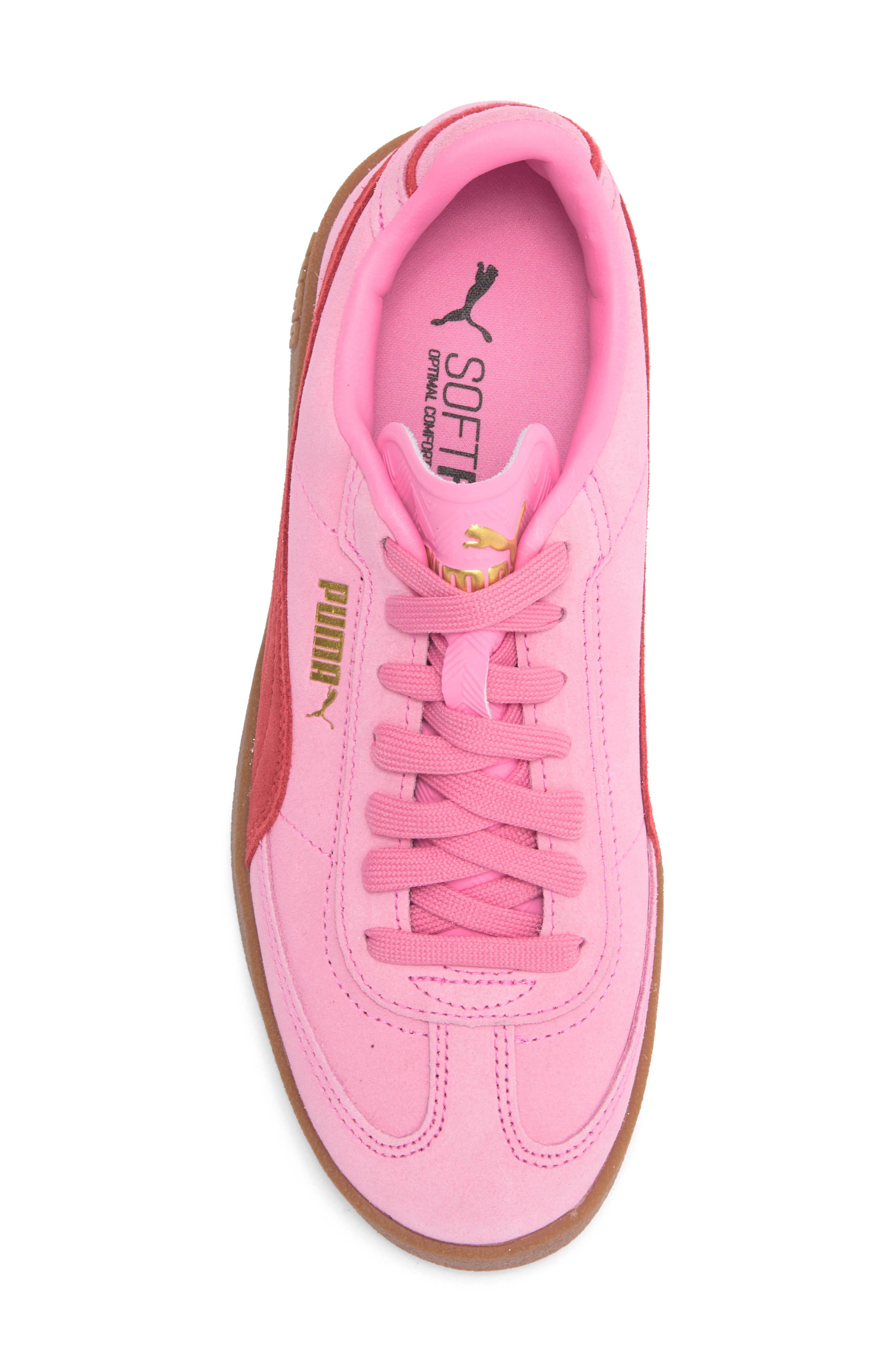 PUMA Club II Era Sneaker, Alternate, color, Fast Pink-For All Time Red