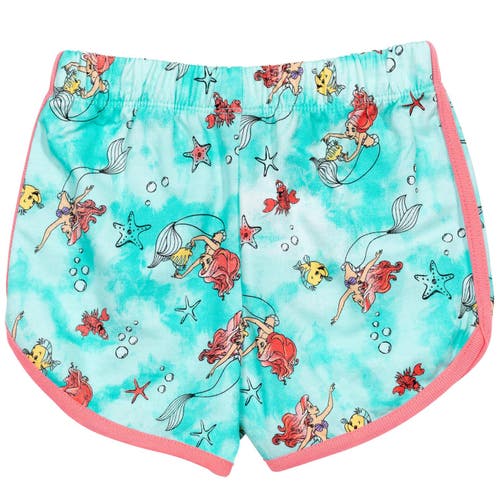 Disney Princess T-shirt & French Terry Shorts Set In Pink