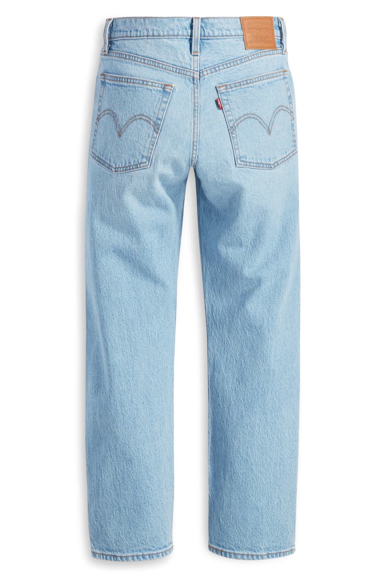 Wedgie High Waist Straight Leg Jeans, Alternate, color, FULLY BAKED