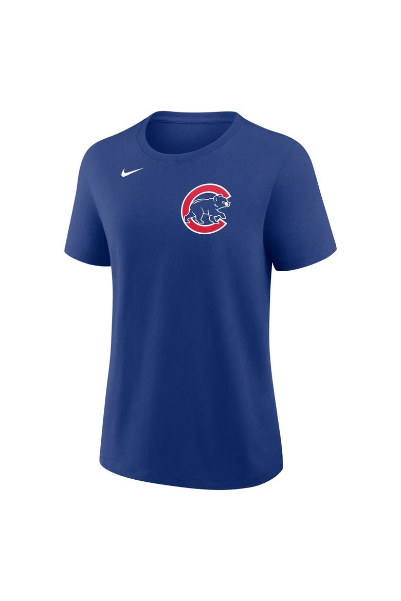 Women's Nike Alex Bregman Royal Chicago Cubs Name & Number T-Shirt, Alternate, color, Royal