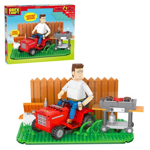 King of the Hill Hank Hill's Backyard Building Set