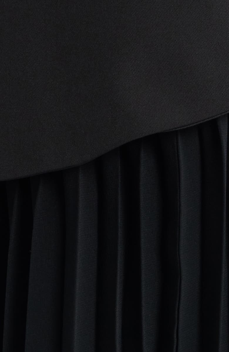 Sam Edelman Sleeveless Pleated Minidress, Alternate, color, Black