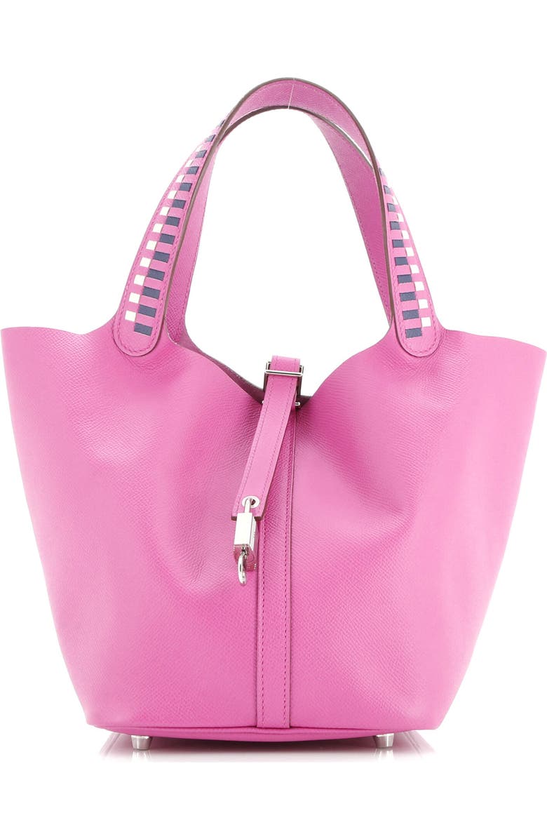 Pre-Owned Hermes Picotin Lock Bag Tressage Epsom MM, Main, color,