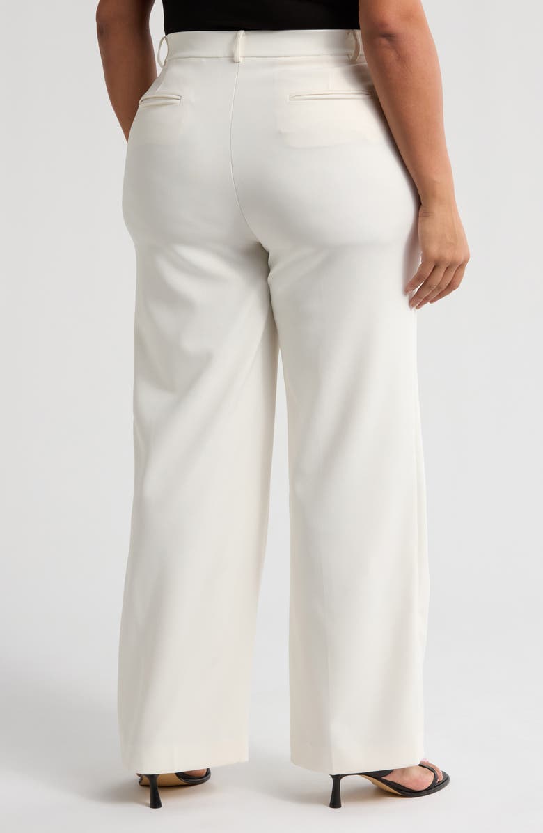 Anne Klein Pull-On Wide Leg Pants, Alternate, color, 