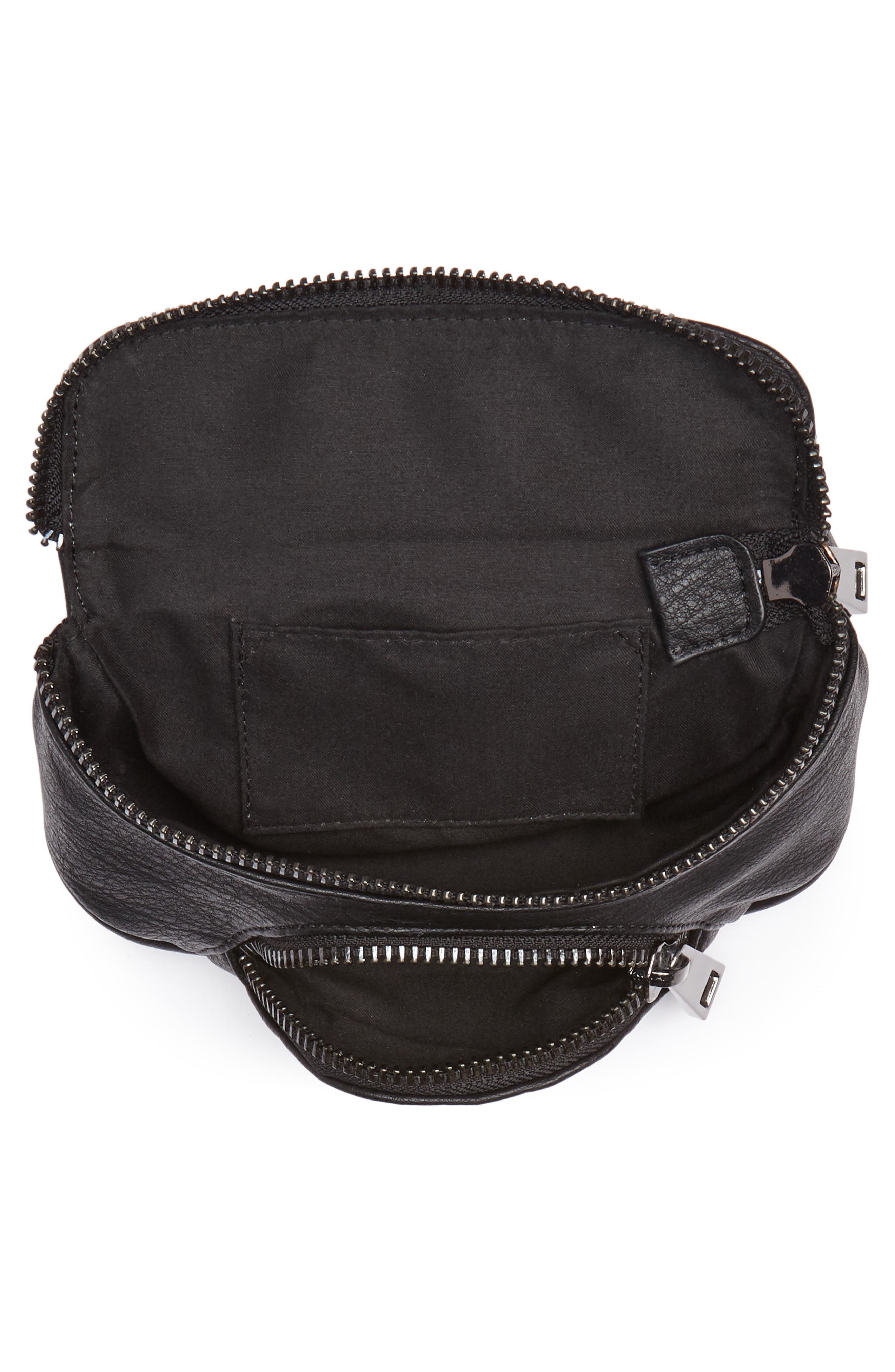 Malibu Skye Faux Leather Belt Bag, Alternate, color, 