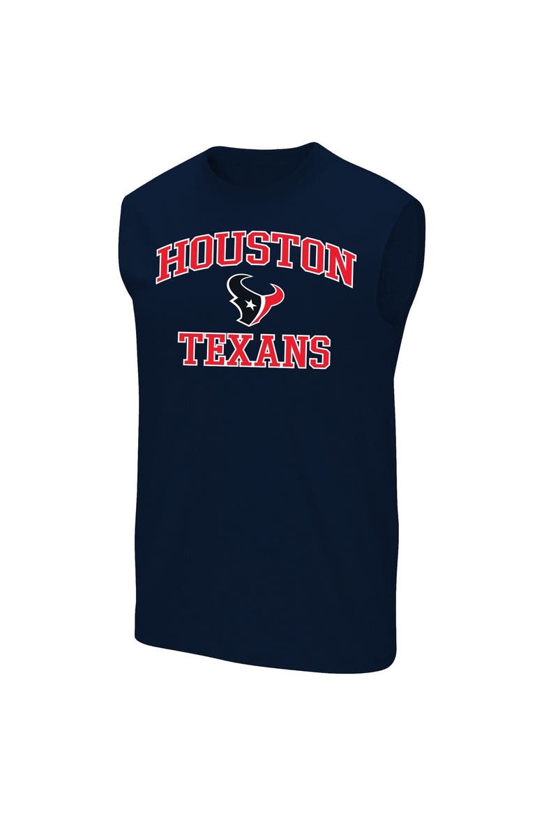 Men's Fanatics C.J. Stroud Navy Houston Texans Big & Tall Muscle Tank Top, Alternate, color, Navy