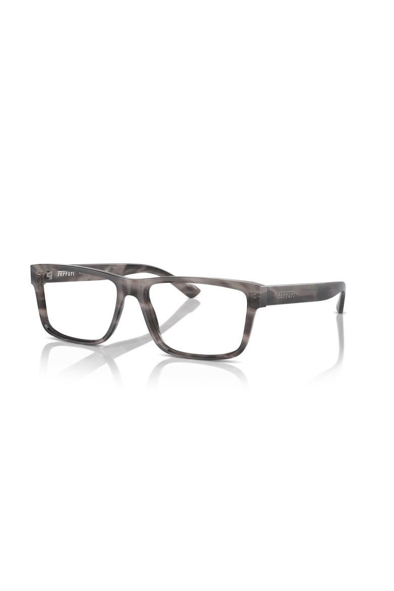 55mm Rectangle optical glasses, Main, color, Grey