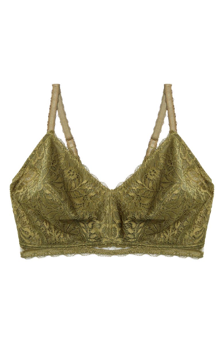 Deja Day Emma Wireless Lace Bra, Alternate, color,