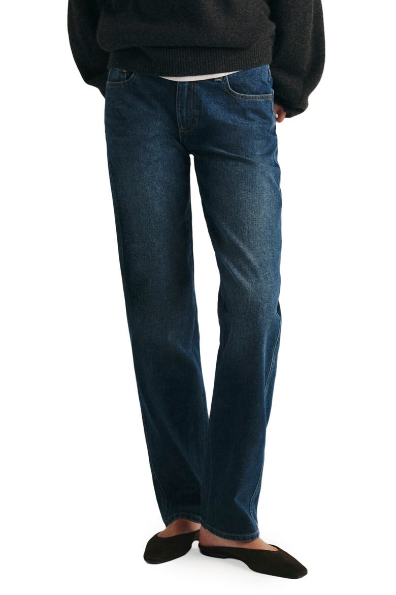 Dakota Slim Straight Leg Jeans, Main, color, DRAMA