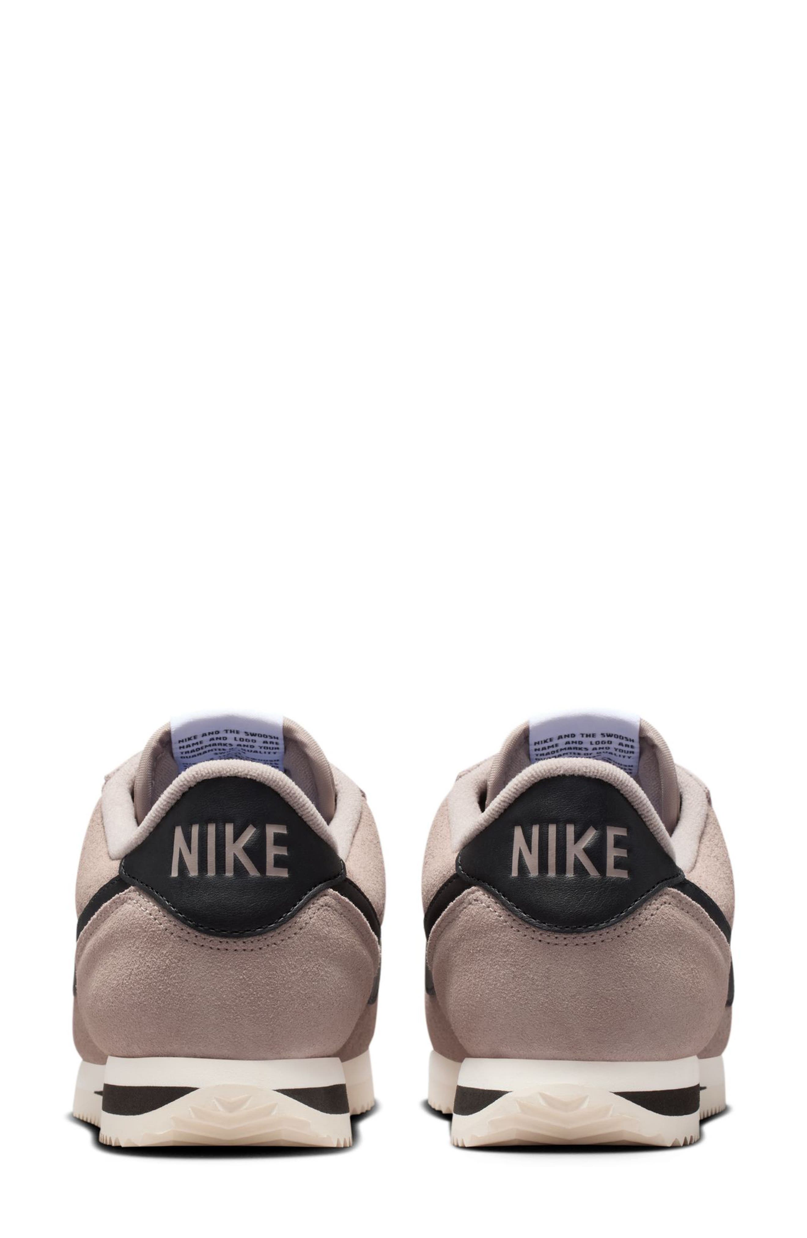 Cortez Suede Sneaker, Alternate, color, MALT/ BLACK/ SAIL