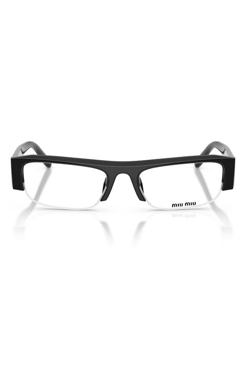 54mm Rectangular Sunglasses