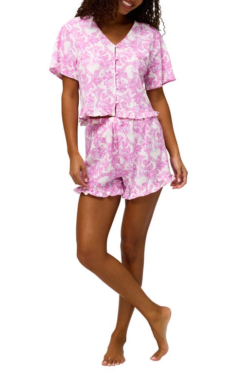 Honeydew Coastal Cozy Shortie Pajamas