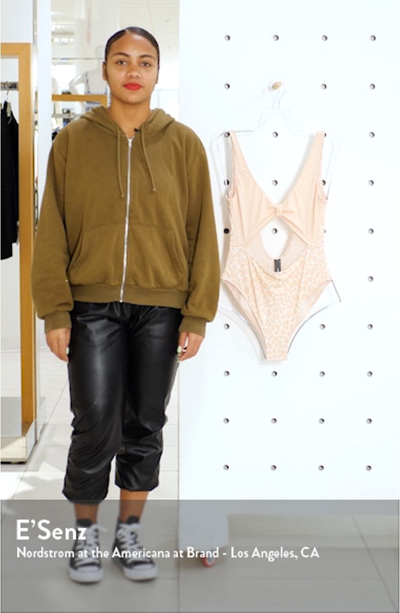 One-Piece Cutout Swimsuit, sales video thumbnail