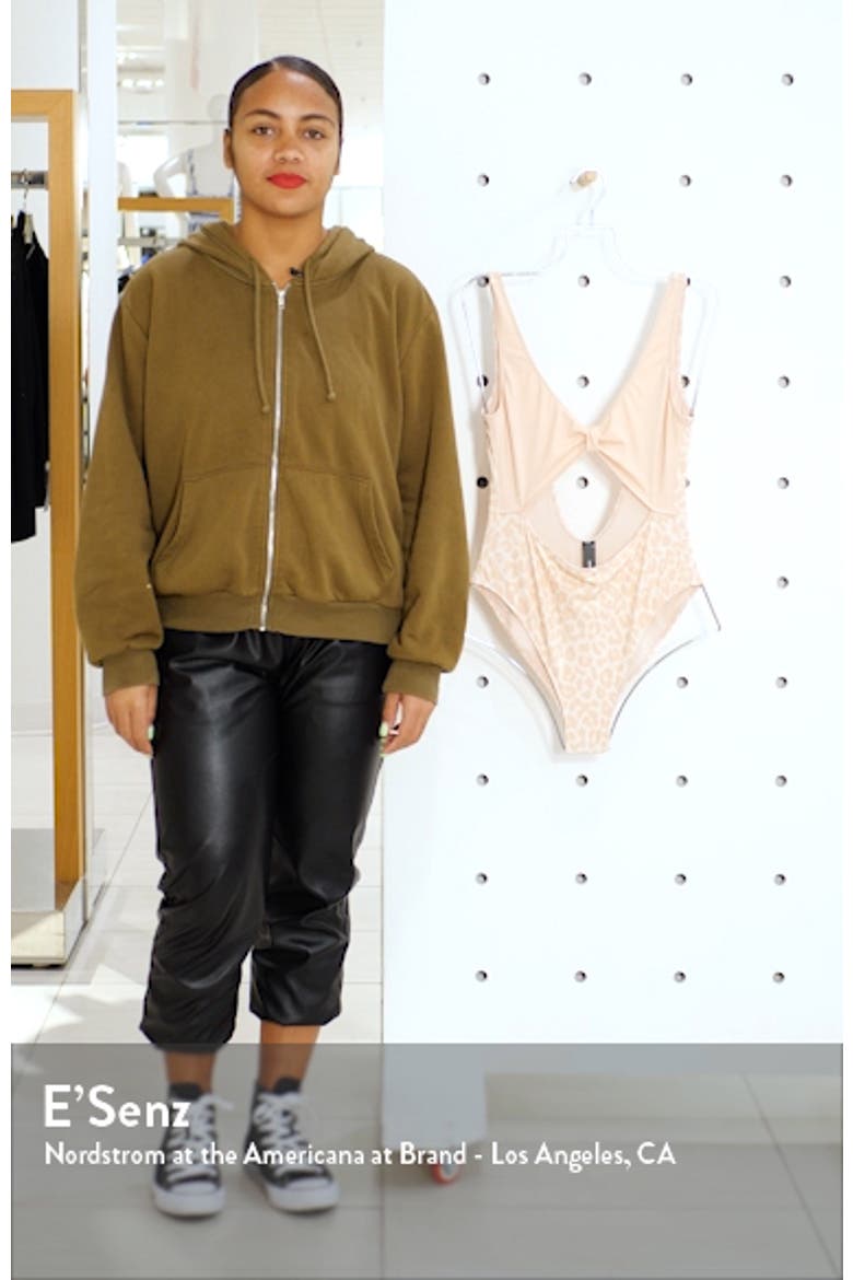 One-Piece Cutout Swimsuit (Nordstrom Exclusive) video