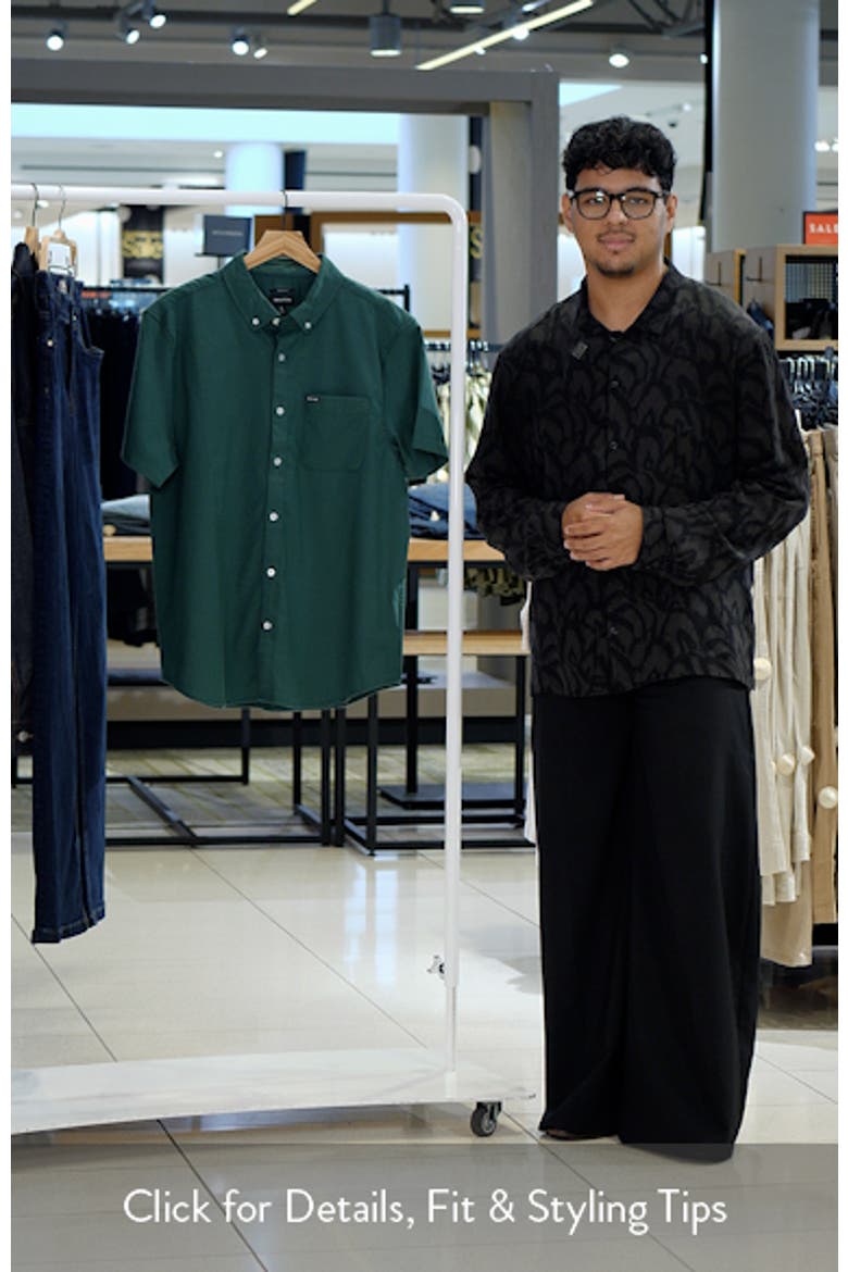 Sanford Short Sleeve Oxford Button-Down Shirt video
