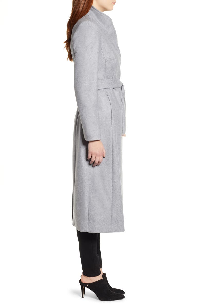 Ted Baker London Ted Baker Londer Midi Wool Wrap Coat, Alternate, color, 