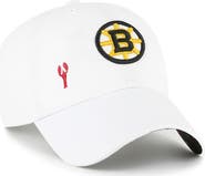 '47 Women's '47 White Boston Bruins Confetti Clean Up Adjustable Hat