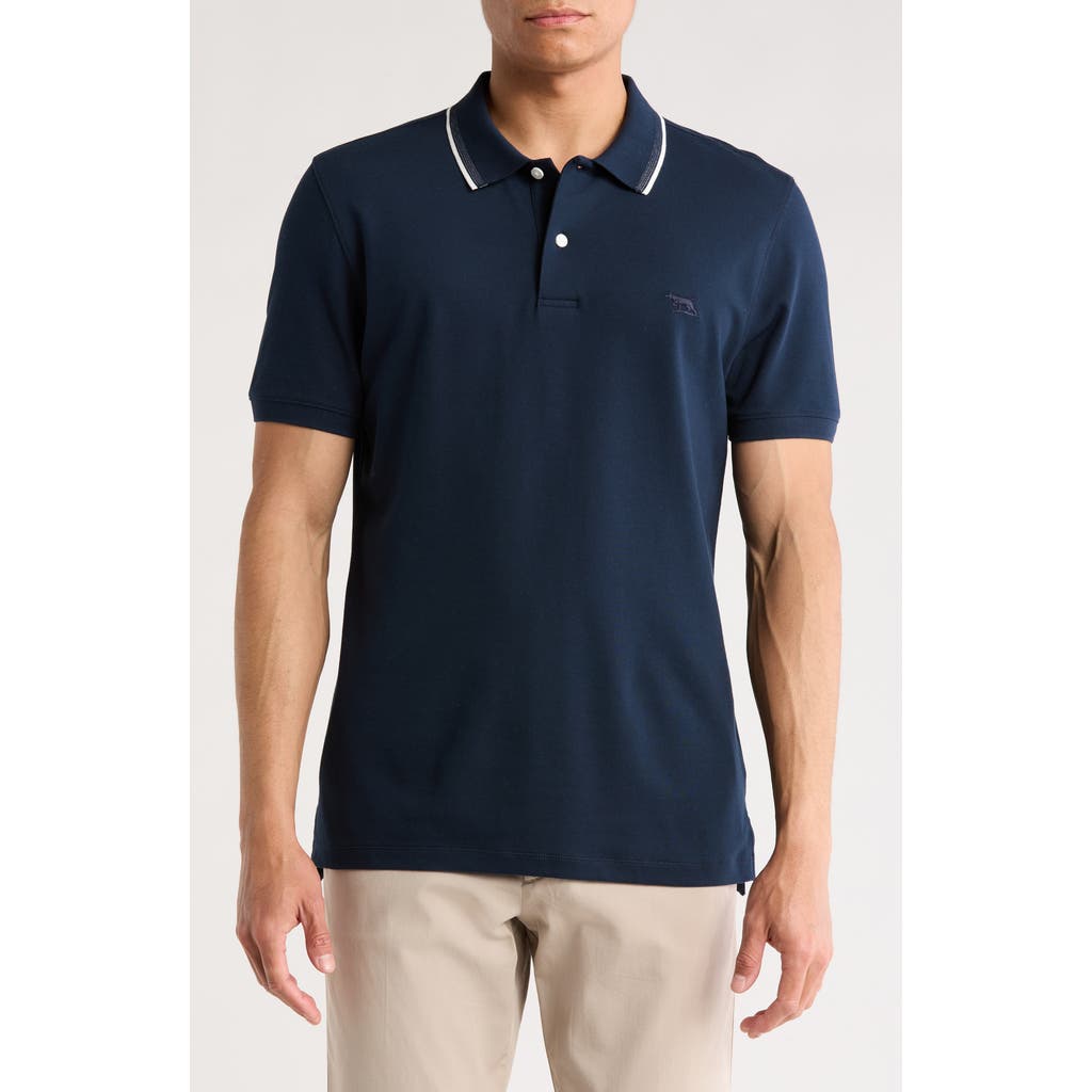 Rodd & Gunn Gowerville Tipped Polo In Blue