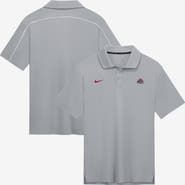 Nike Men's Nike Gray Ohio State Buckeyes Par Dri-FIT Polo