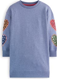 Mini Boden Kids' Relaxed Sweatshirt Dress