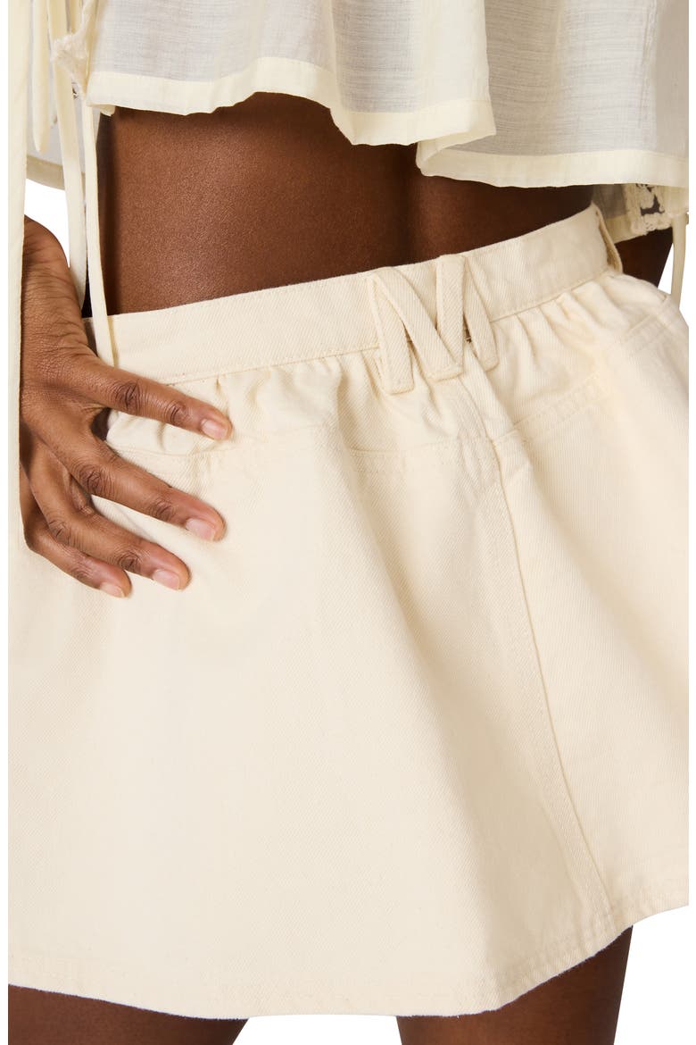 Darella Miniskirt, Alternate, color, NATURAL