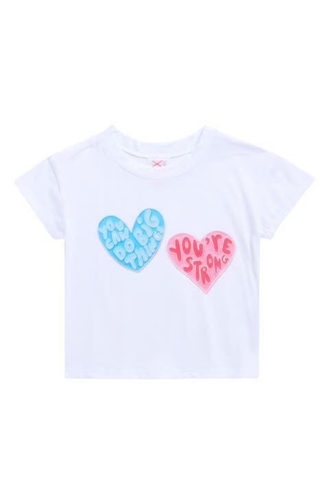 Kids' V-Day Heart Graphic T-Shirt (Big Kid)