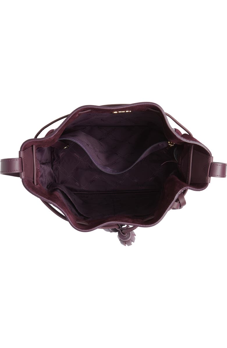 Longchamp Penelope Fantasie Leather Bucket Bag, Alternate, color,