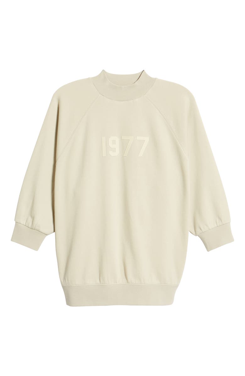 Fear of God Essentials Mock Neck French Terry Pullover, Alternate, color,