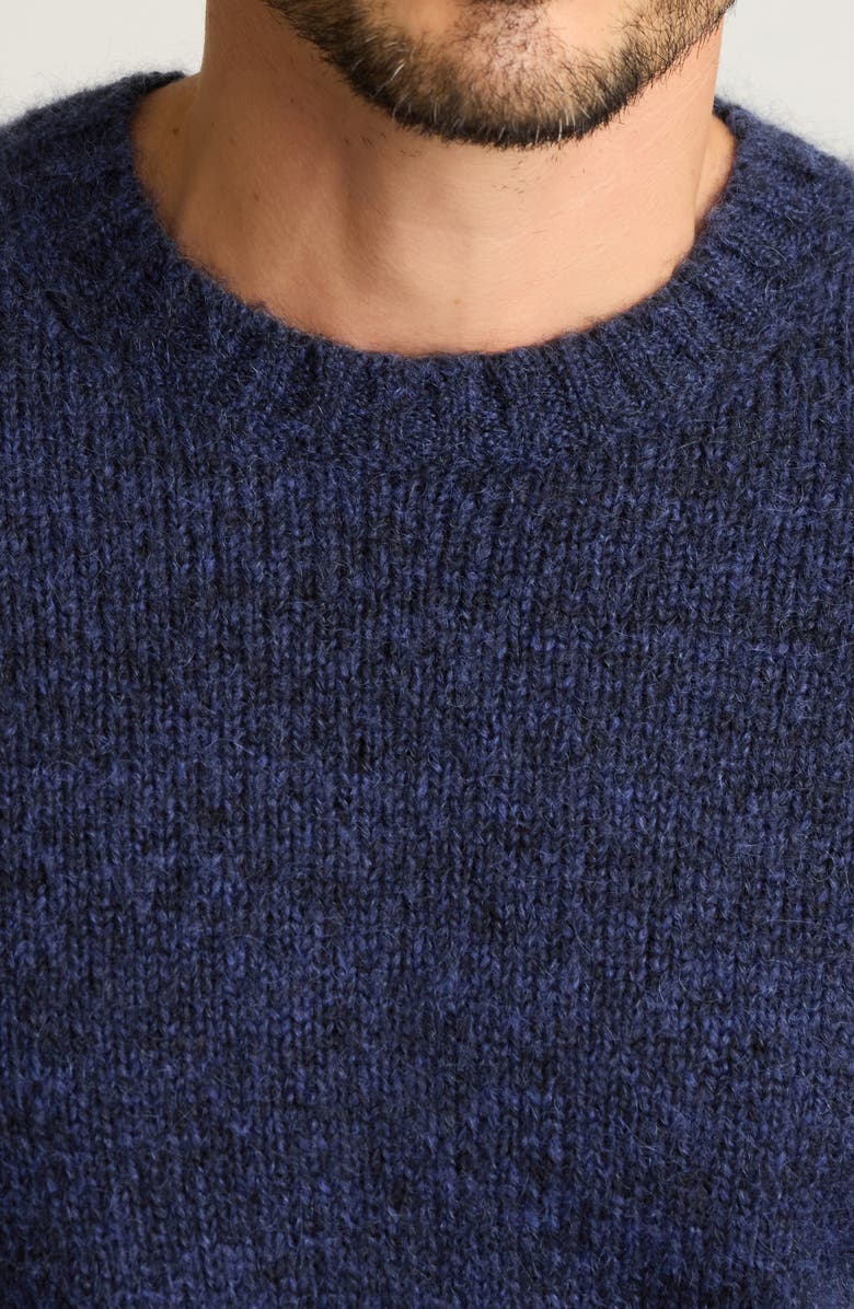 Bonobos Luxe Mohair & Wool Blend Crewneck Sweater, Alternate, color, Moon Shadow Aw-E434