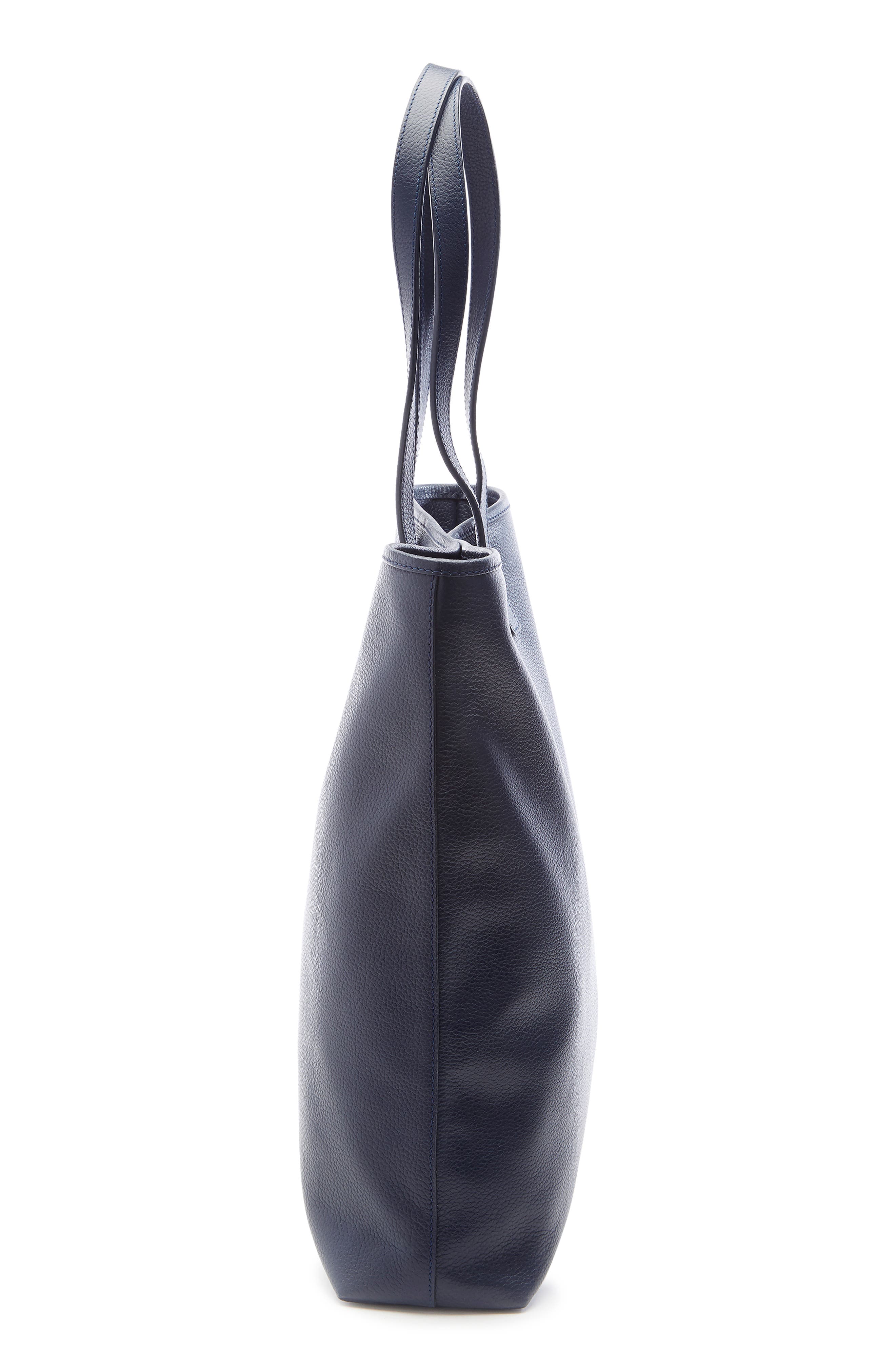 Personalized Tall Tote & Wristlet, Alternate, color, NAVY BLUE - DEBOSS