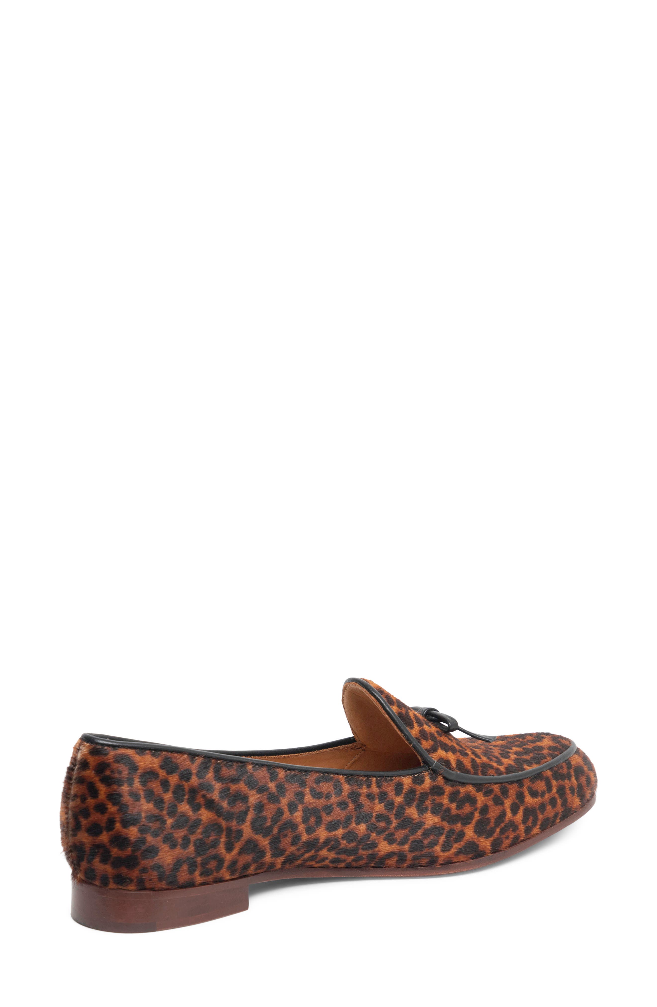 Coco Genuine Calf Hair Loafer, Alternate, color, MINI LEOPARD CALF HAIR