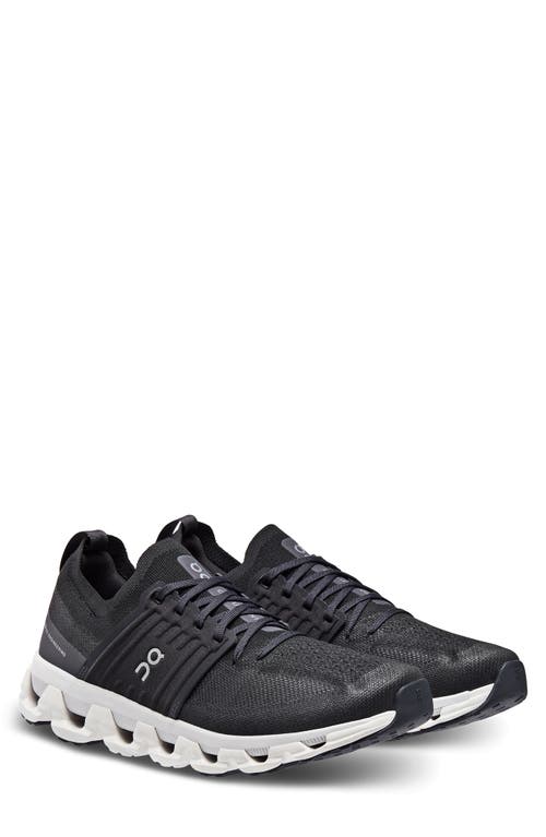 On Running Cloudswift 3 Panelled Mesh Sneakers In Black