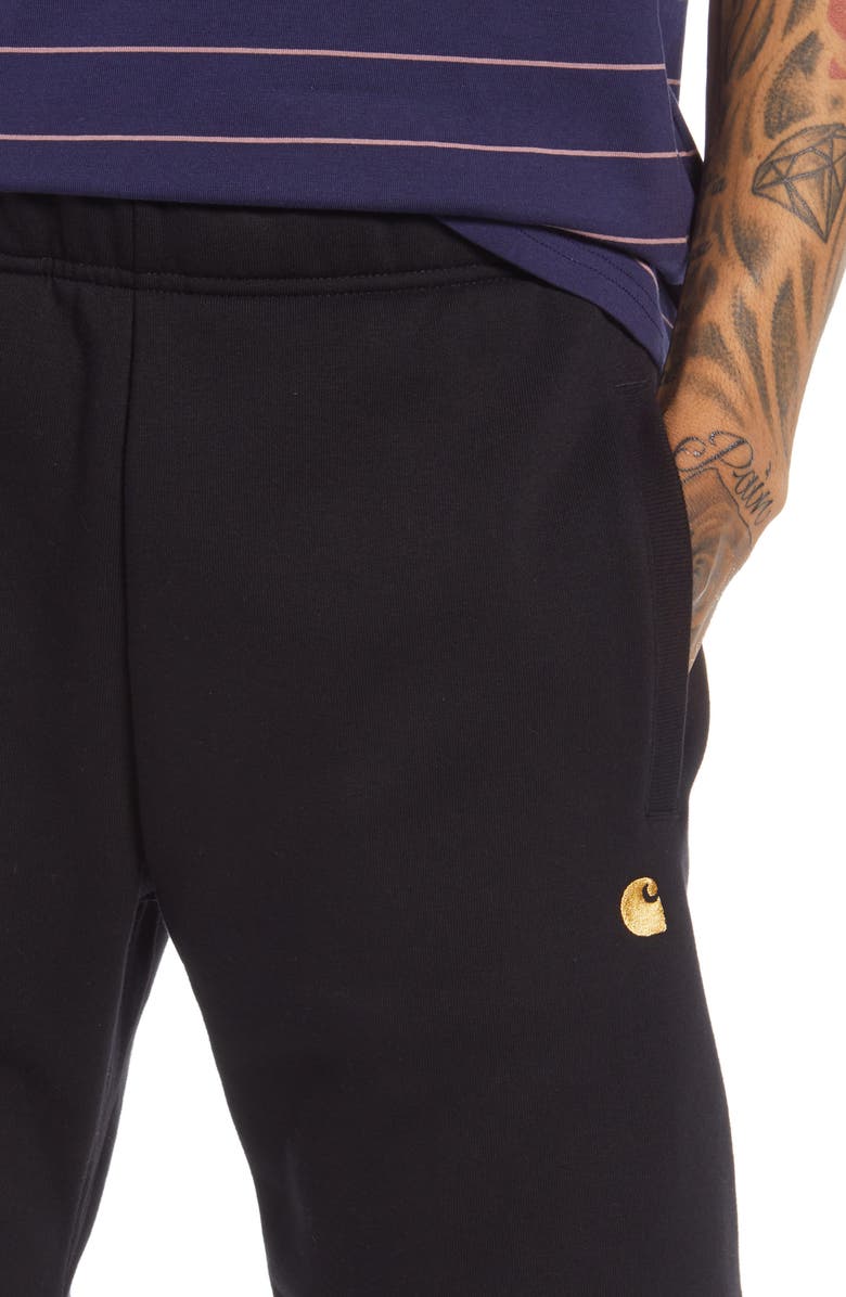 Carhartt Work In Progress Chase Sweat Shorts, Alternate, color, 